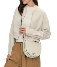 CALVIN KLEIN CK JEANS MINIMAL MONOGRAM Mini-Umh&auml;ngetasche Birke - Damentaschen - 4