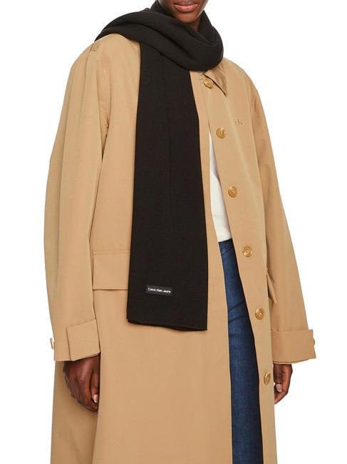 CK JEANS INST PATCH  Schal pvh schwarz - Schals