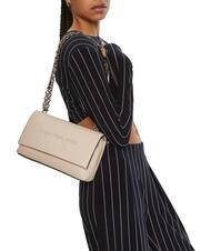 CALVIN KLEIN SCULPTED Convertible Schulter-/Umh&auml;ngetasche grauer Morgen - Damentaschen - 5