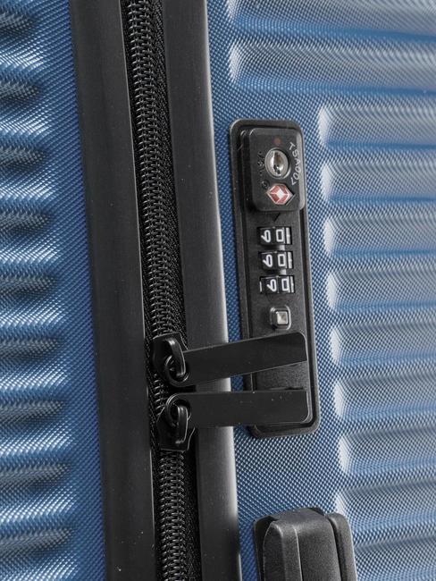 ADVENTURE Set mit 3 Kabinentrolleys, mittelgro&szlig;, gro&szlig; Marine - Trolleyset