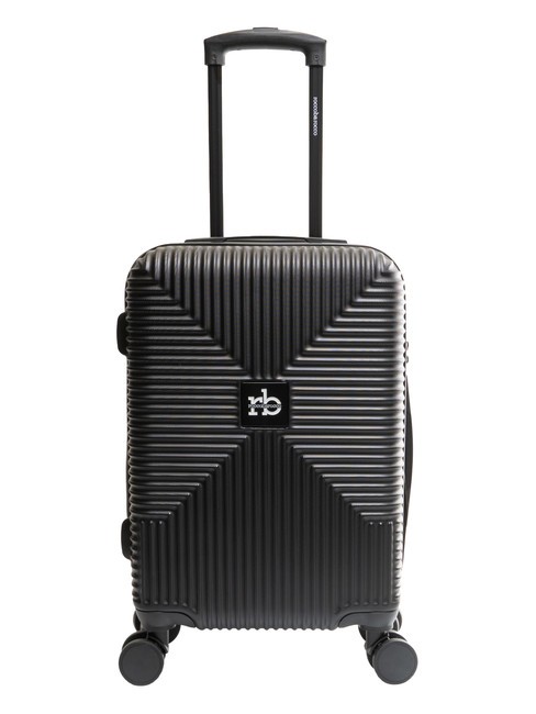 ADVENTURE Set mit 3 Kabinentrolleys, mittelgro&szlig;, gro&szlig; Schwarz - Trolleyset