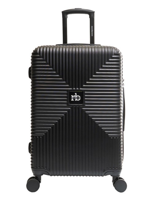 ADVENTURE Set mit 3 Kabinentrolleys, mittelgro&szlig;, gro&szlig; Schwarz - Trolleyset