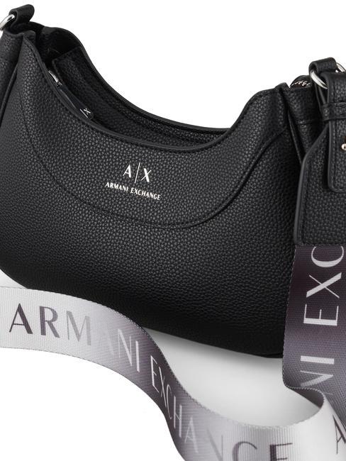 SMALL HOBO Schultertasche Schwarz - Damentaschen