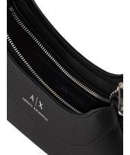 ARMANI EXCHANGE SMALL HOBO Schultertasche Schwarz - Damentaschen - 5