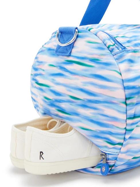ARGUS S Kleine Reisetasche mit Schultergurt verd&uuml;nntes Blau - Reisetaschen