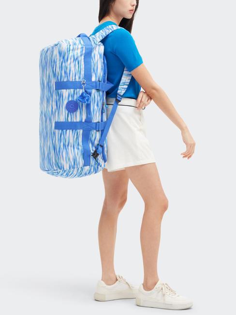 JONIS M Mittelgro&szlig;e Rucksack-Reisetasche verd&uuml;nntes Blau - Reisetaschen