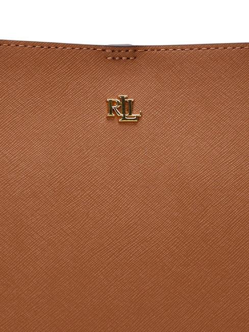 KARLY  Gro&szlig;e Tragetasche aus Leder Lauren Tan2 - Damentaschen