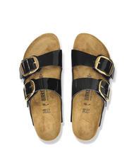 BIRKENSTOCK ARIZONA BIG BUCKLE Lackpantoffel Schwarz - Damenschuhe - 4