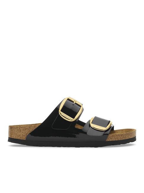 ARIZONA BIG BUCKLE Lackpantoffel Schwarz - Damenschuhe
