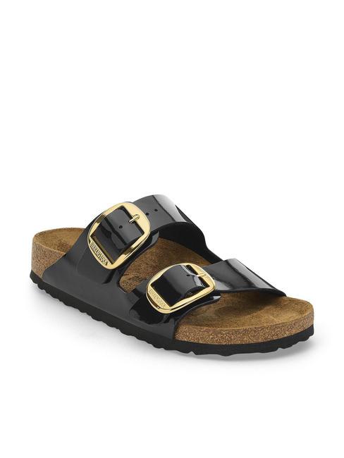 ARIZONA BIG BUCKLE Lackpantoffel Schwarz - Damenschuhe
