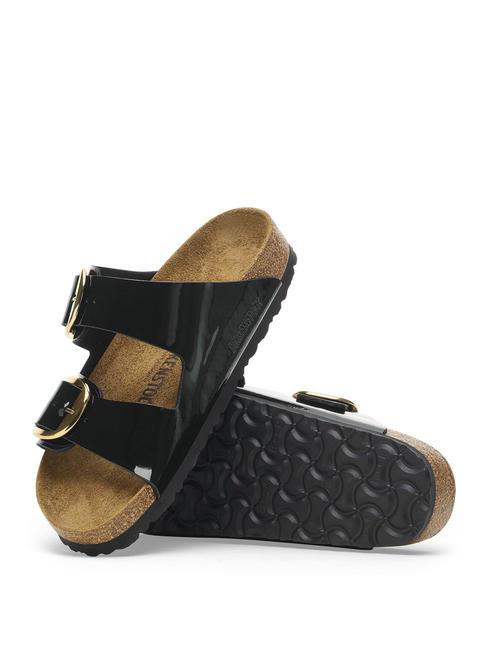 ARIZONA BIG BUCKLE Lackpantoffel Schwarz - Damenschuhe