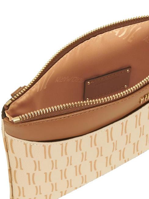 MONOGRAM Clutch Umh&auml;ngetasche Creme - Damentaschen