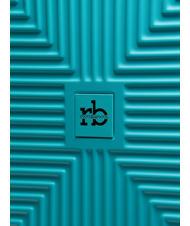 ROCCOBAROCCO ADVENTURE Gro&szlig;er Trolley Surfblau - Harte Trolleys - 7