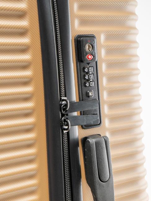 ADVENTURE Mittelgro&szlig;er Trolley Gold - Harte Trolleys