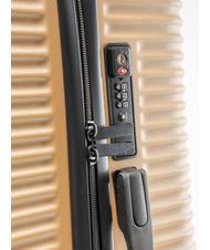 ROCCOBAROCCO ADVENTURE Mittelgro&szlig;er Trolley Gold - Harte Trolleys - 5