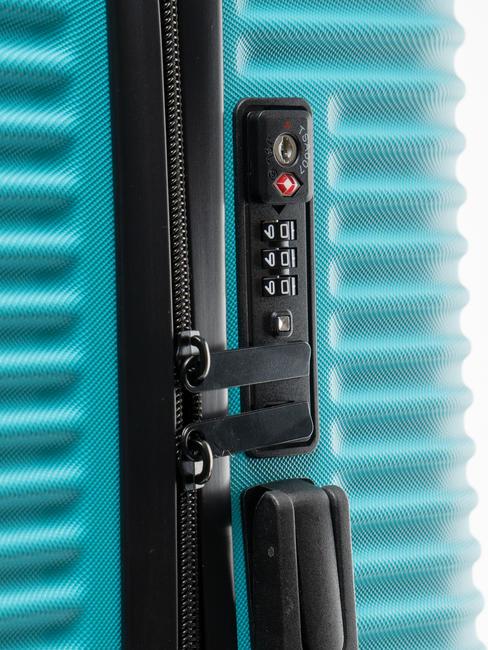 ADVENTURE Mittelgro&szlig;er Trolley Surfblau - Harte Trolleys