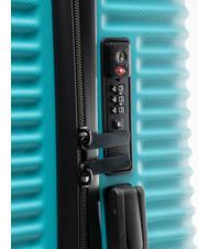 ROCCOBAROCCO ADVENTURE Mittelgro&szlig;er Trolley Surfblau - Harte Trolleys - 5