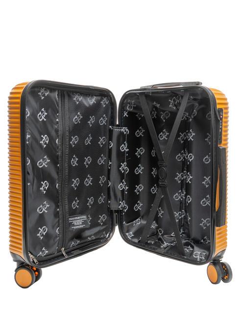 ADVENTURE Set mit 3 Kabinentrolleys, mittelgro&szlig;, gro&szlig; orange - Trolleyset