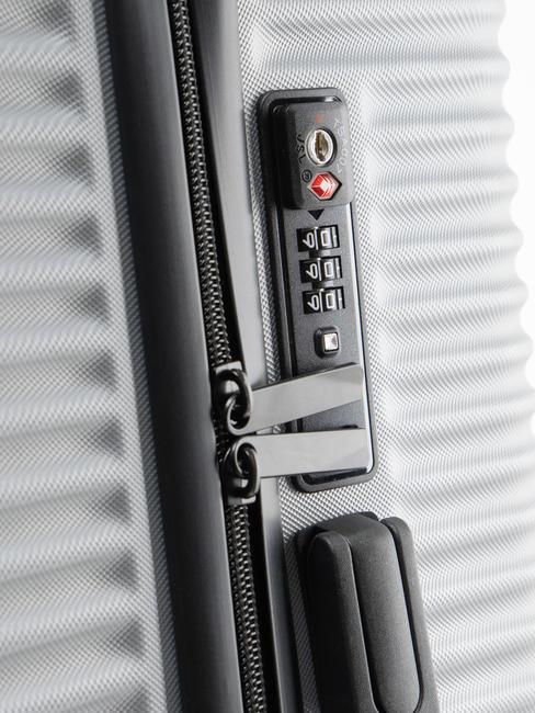 ADVENTURE Set mit 3 Kabinentrolleys, mittelgro&szlig;, gro&szlig; mittelgrau - Trolleyset