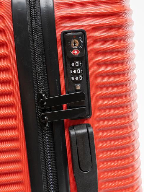 ADVENTURE Set mit 3 Kabinentrolleys, mittelgro&szlig;, gro&szlig; Rot - Trolleyset