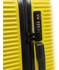 ROCCOBAROCCO ADVENTURE Set mit 3 Kabinentrolleys, mittelgro&szlig;, gro&szlig; Gelb - Trolleyset - 6