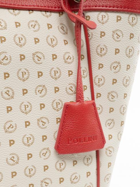 HERITAGE Umh&auml;ngetasche, verwandelbar elfenbein / lack - Damentaschen