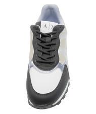 ARMANI EXCHANGE RUNNING Turnschuhe Schlamm+Schwarz - Damenschuhe - 4