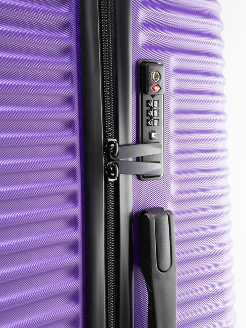 ADVENTURE Gro&szlig;er Trolley lila - Harte Trolleys