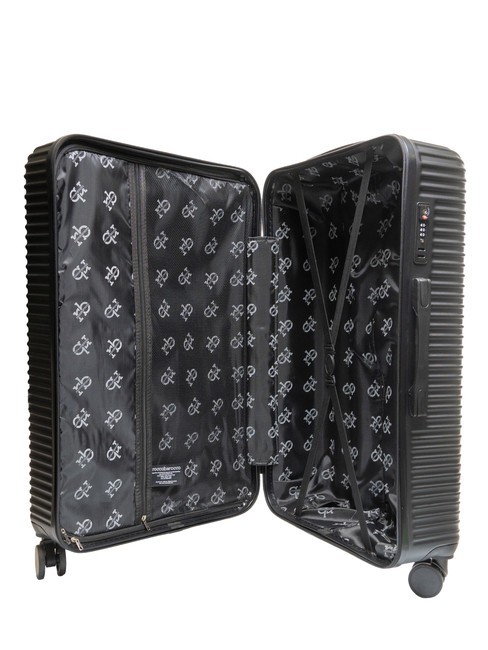 ADVENTURE Gro&szlig;er Trolley Schwarz - Harte Trolleys