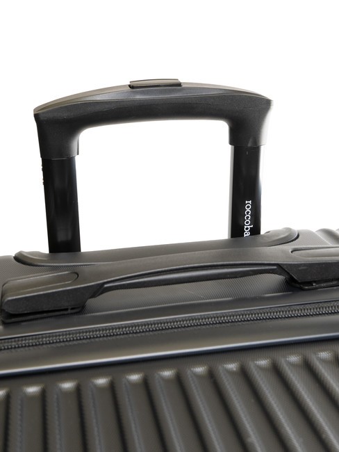 ADVENTURE Gro&szlig;er Trolley Schwarz - Harte Trolleys