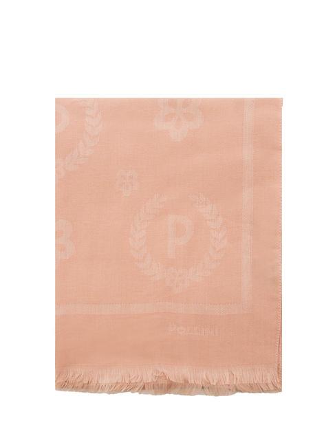 JAQUARD Schal hergestellt in Italien rosa - Schals