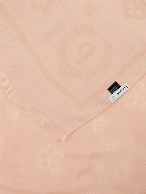 JAQUARD Schal hergestellt in Italien rosa - Schals