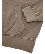 GUESS FINCH TERRY Oversize-Sweatshirt mit Tasche und Kapuze Schiefer Taupe Multi - Sweatshirts Herren - 4