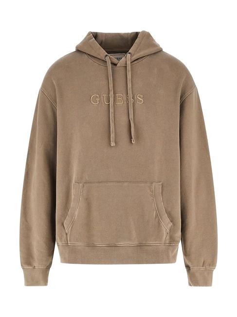 FINCH TERRY Oversize-Sweatshirt mit Tasche und Kapuze Schiefer Taupe Multi - Sweatshirts Herren
