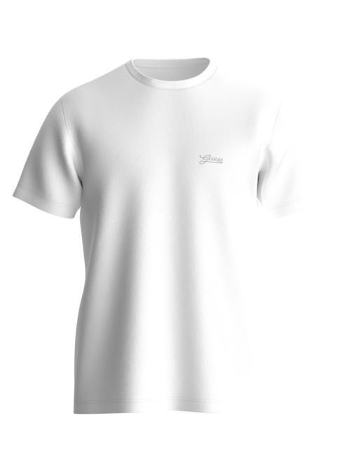 BASIC PIMA T-Shirt aus Stretch-Baumwolle purwei&szlig; - Herren-T-Shirts