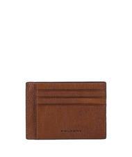 PIQUADRO BLACK SQUARE Flaches Kartenetui aus Leder Leder - Brieftaschen Herren - 2