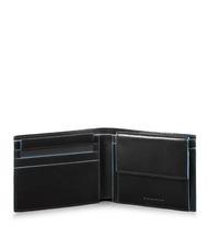 PIQUADRO BLUE SQUARE  Mittelgro&szlig;e Lederbrieftasche Schwarz - Brieftaschen Herren - 2