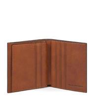 PIQUADRO BLACK SQUARE  Vertikale Lederbrieftasche - Brieftaschen Herren