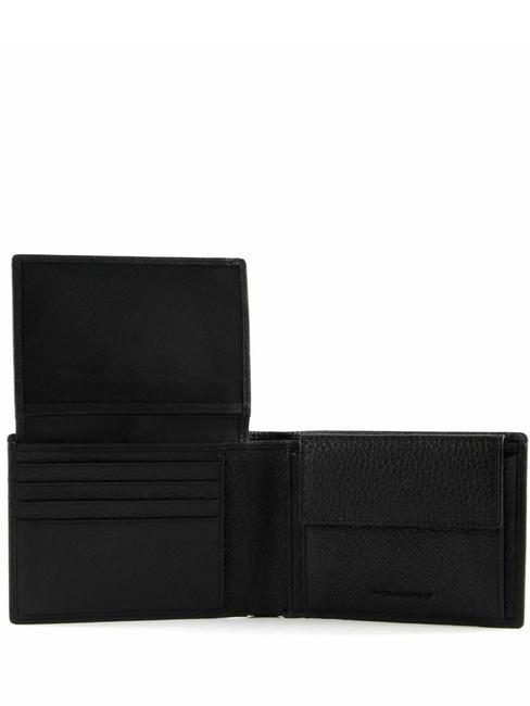MODUS SPECIAL Portemonnaie aus genarbtem Leder Schwarz - Brieftaschen Herren