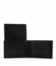 PIQUADRO MODUS SPECIAL Portemonnaie aus genarbtem Leder Schwarz - Brieftaschen Herren - 2
