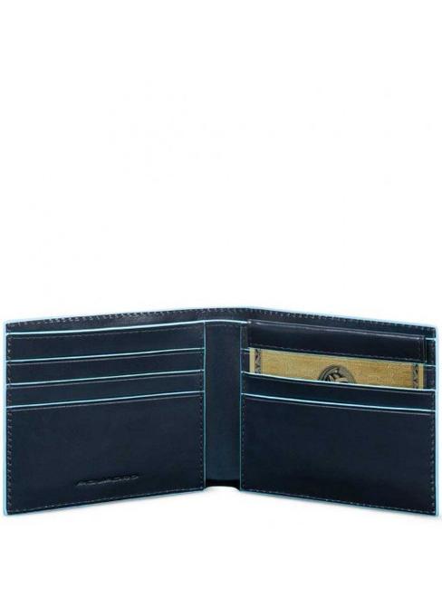 BLUE SQUARE Ledergeldb&ouml;rse Blau - Brieftaschen Herren