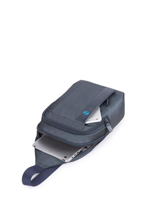 P16 Rucksacktasche mit einer Schulter CHEVRON BLAU - PC-Rucks&auml;cke