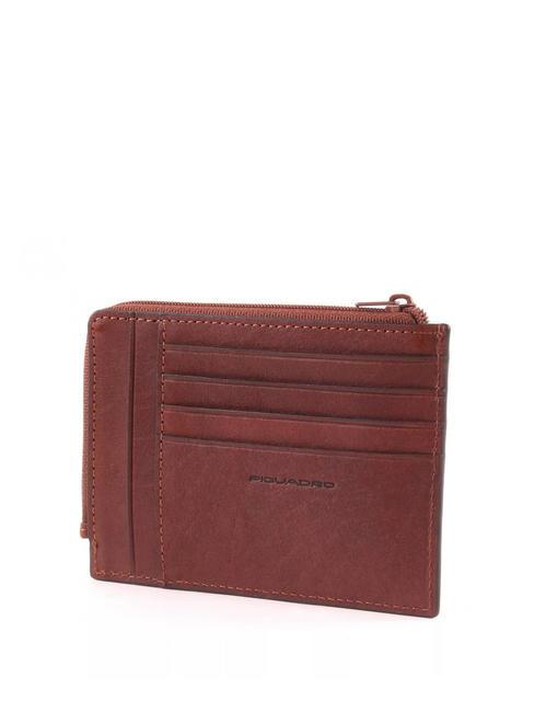 Portafoglio Piatto SCHWARZES QUADRAT Leder - Brieftaschen Herren