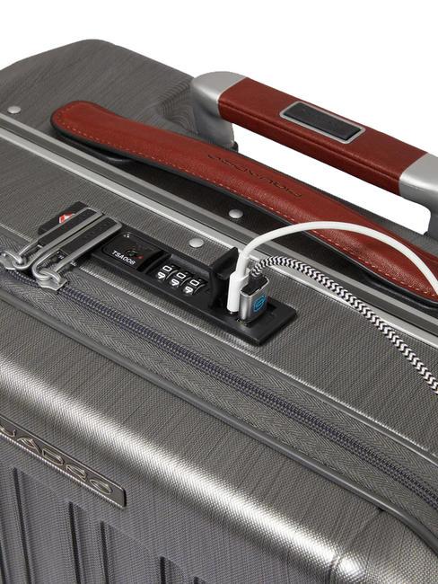 PQ-LIGHT CON FRAME Pilotenwagen mit 15,6" PC-Halterung ner / cuo - Pilotentrolley