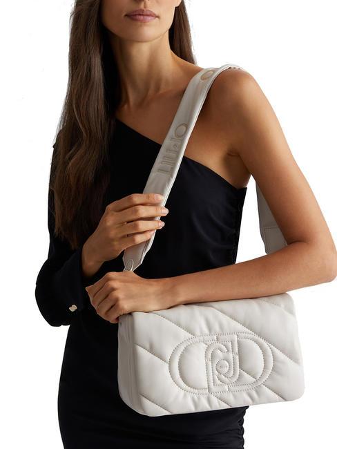 FELCE Umh&auml;ngetasche echter Champagner - Damentaschen