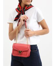 COCCINELLE NEW MARVIN TWIST Mikro-Umh&auml;ngetasche aus Leder Preiselbeeren - Damentaschen - 4