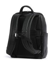 PIQUADRO BLACK SQUARE Lederrucksack f&uuml;r 14-Zoll-Laptop Schwarz - PC-Rucks&auml;cke - 2