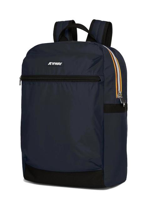 LAON Nylonrucksack blaue Tiefe - Rucks&auml;cke f&uuml;r Schule &amp; Freizeit