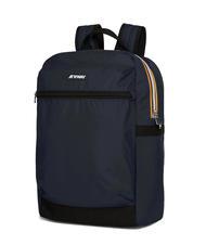 KWAY LAON Nylonrucksack blaue Tiefe - Rucks&auml;cke f&uuml;r Schule &amp; Freizeit - 2
