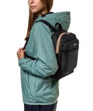 KWAY LAON Kleiner Nylonrucksack auch schwarz - Rucks&auml;cke f&uuml;r Schule &amp; Freizeit - 4